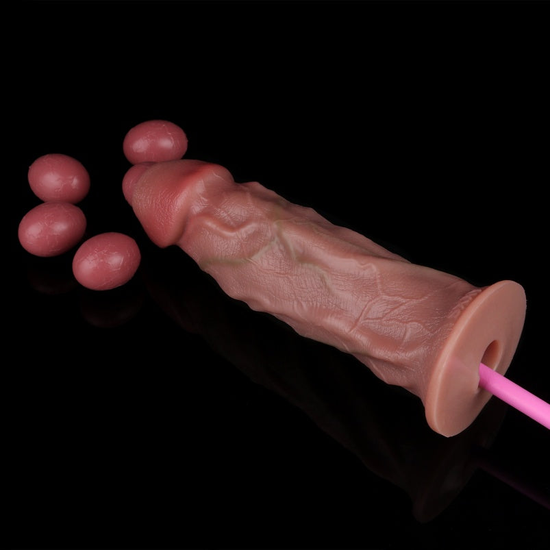 Realistischer Ovipositor-Dildo für Frauen, Masturbator – Silikon, Eier legend, Vaginal- und Anal-Sexspielzeug