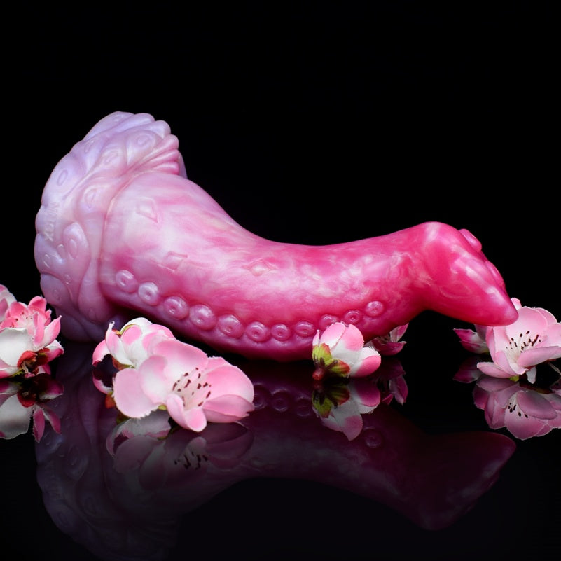 Octopus Tentacle Fantasy Dragon Dildo with Suction Cup – Stretching, Filling Vaginal Masturbation Pleasure Tool