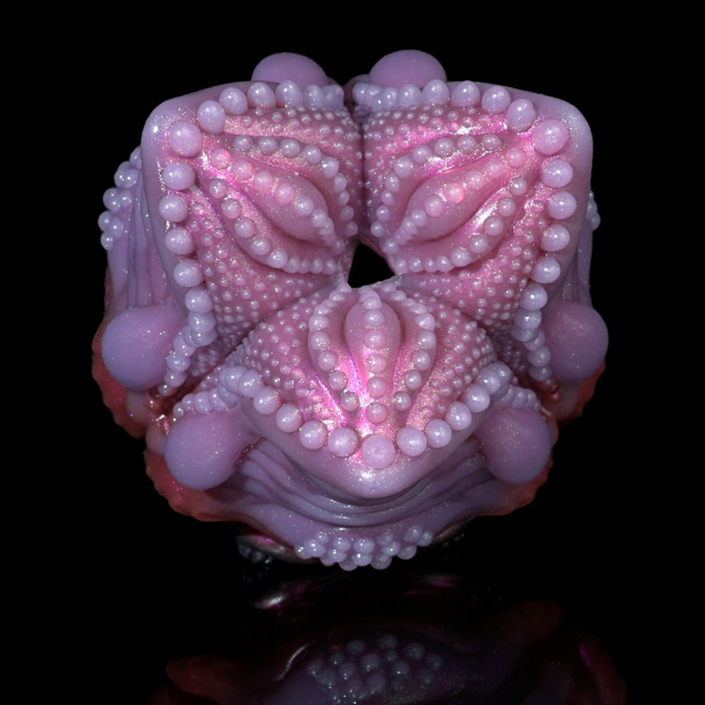 Fantasy Alien Petal Silicone Pocket Pussy - Male Penis Massage Masturbation Stroker