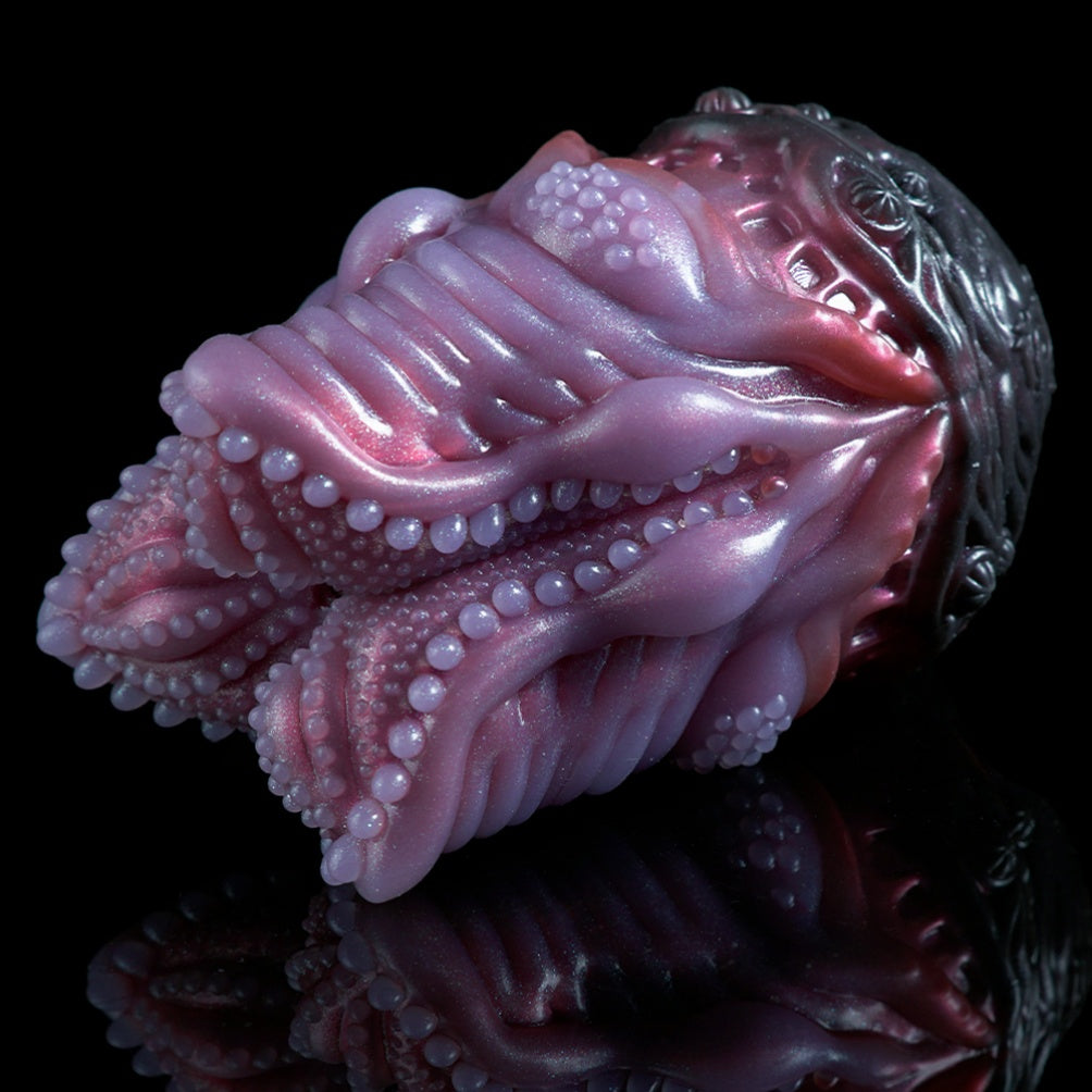 Fantasy Alien Petal Silicone Pocket Pussy - Male Penis Massage Masturbation Stroker