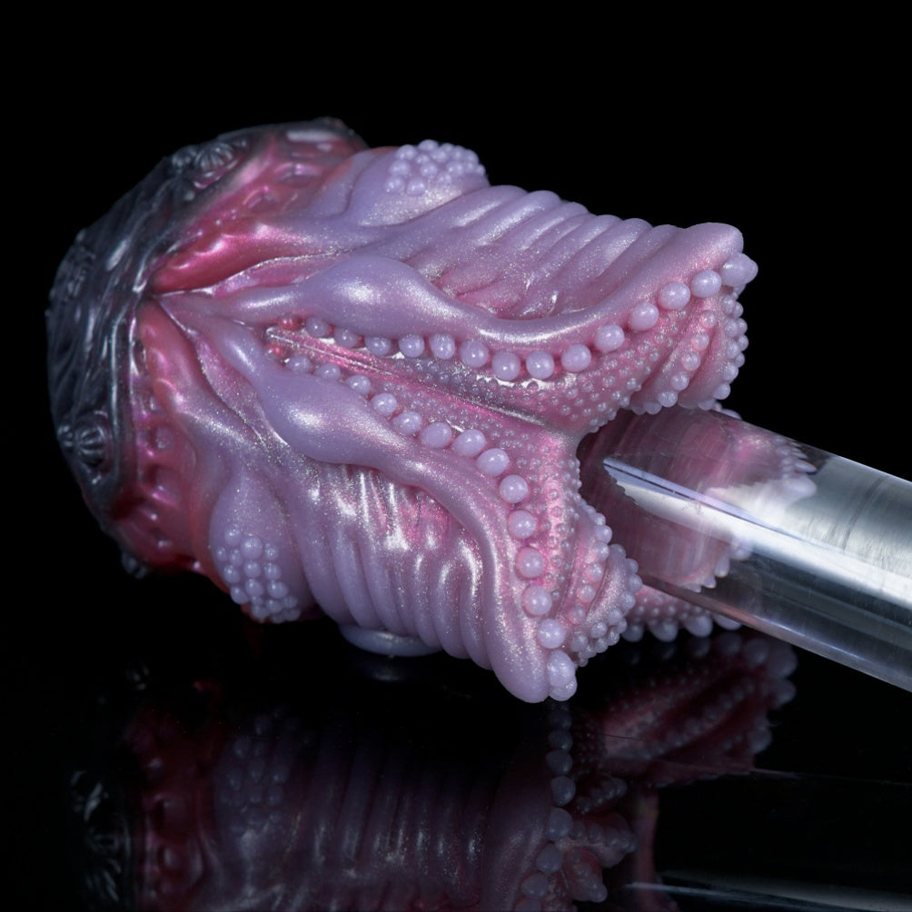 Fantasy Alien Petal Silicone Pocket Pussy - Male Penis Massage Masturbation Stroker