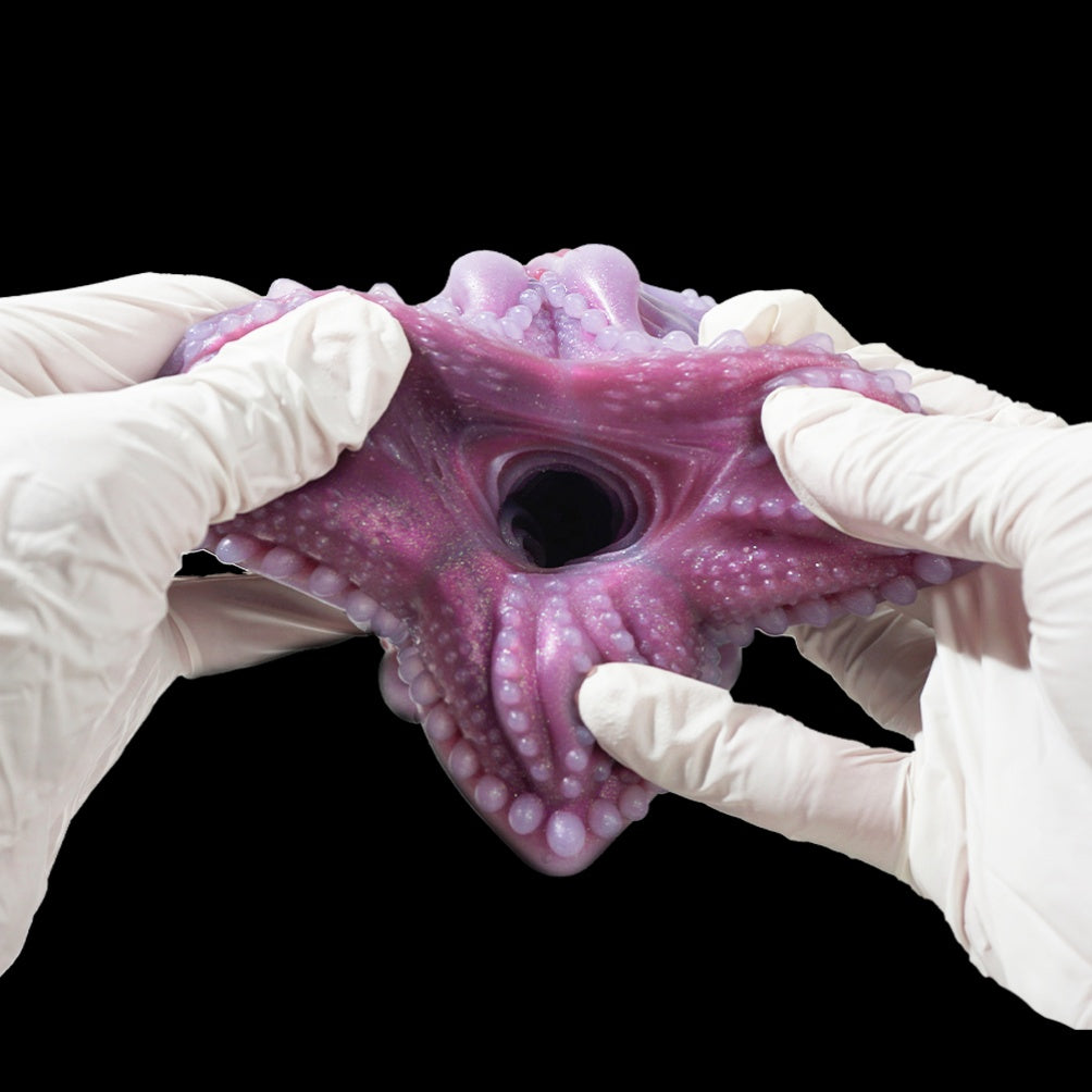 Fantasy Alien Petal Silicone Pocket Pussy - Male Penis Massage Masturbation Stroker
