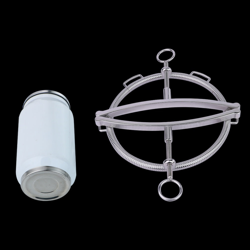 Metal Bettie Bondage Nipple Clamp Set - Women's Strap-on Adjustable BDSM Play