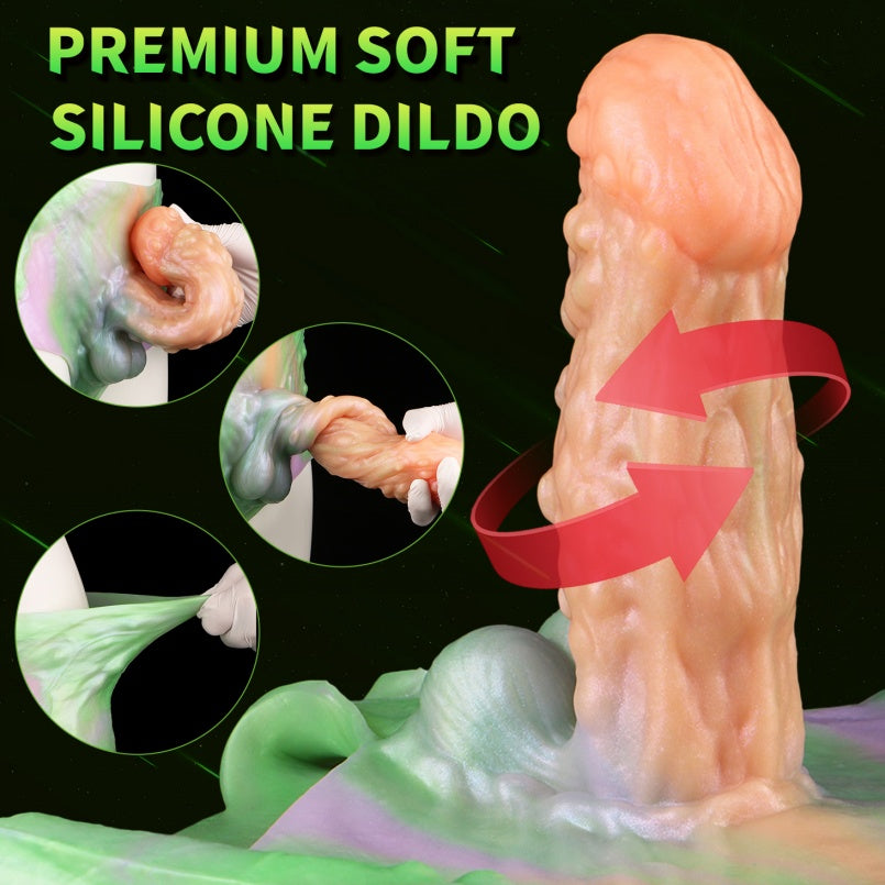 Wearable Monster Fantasy Penis Sleeve - ED Enhancement Delay Device