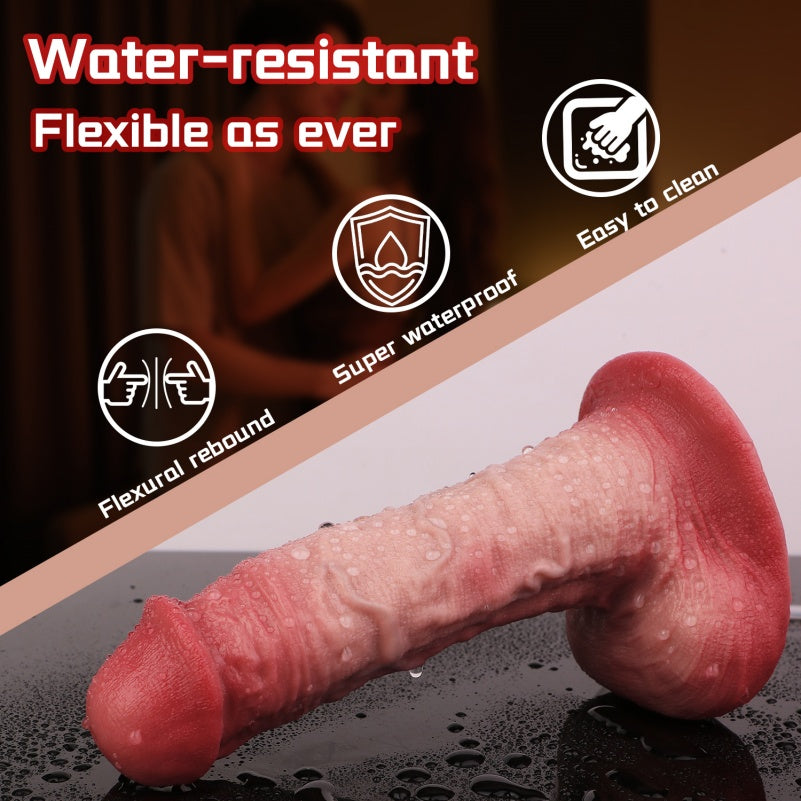 Squirting Strap-On with Suction Cup – Ideal for Penetrative Anal and Vaginal Silicone Sex Toy
