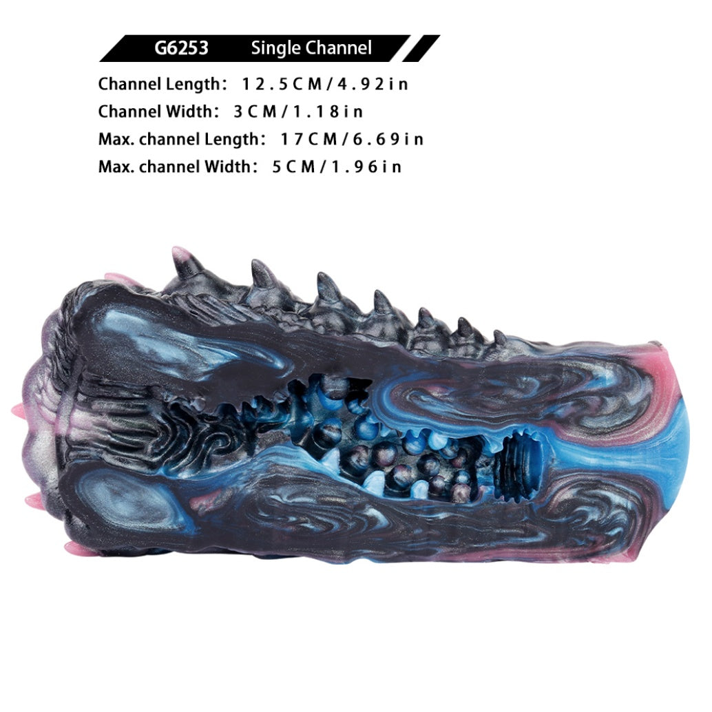 Fantasy Alien Pocket Pussy – Textured Demon Claw Masturbator & Silicone Sex Toy