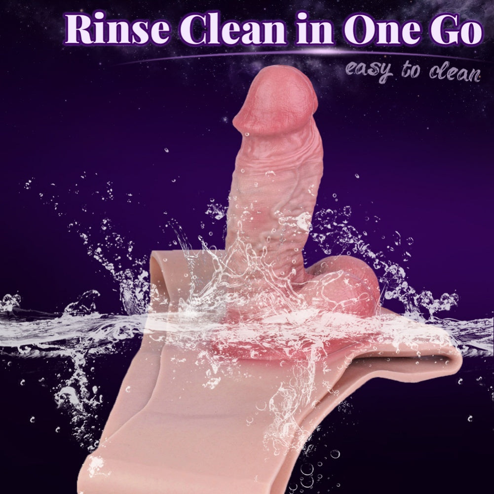 Enhance Size Comfort Sheath Underwear - Silicone Penis Extender for Men