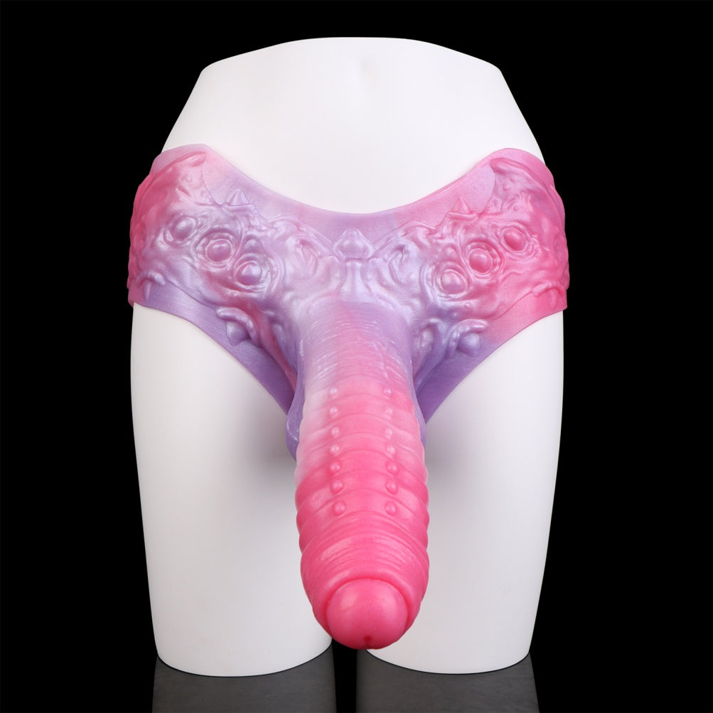 Fantasy Monster Silicone Sheath Underwear - Penis Extender for Enhanced Size and Performance
