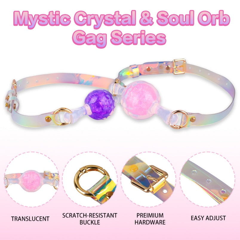 Colorful Silicone Fantasy Vertical Gaga Ball – Women’s Strapon Bettie Bondage BDSM Toys