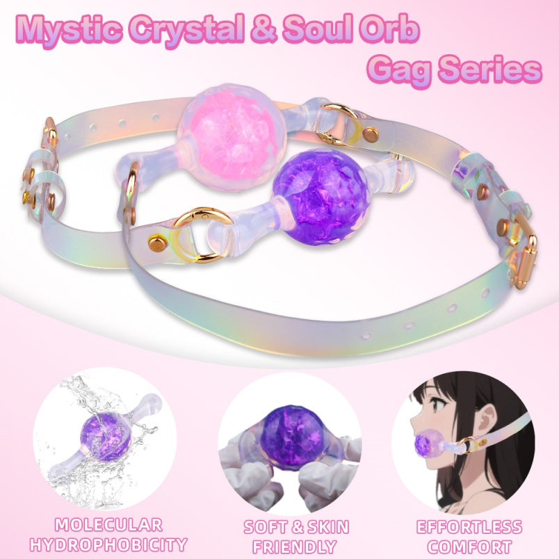Colorful Silicone Fantasy Vertical Gaga Ball – Women’s Strapon Bettie Bondage BDSM Toys