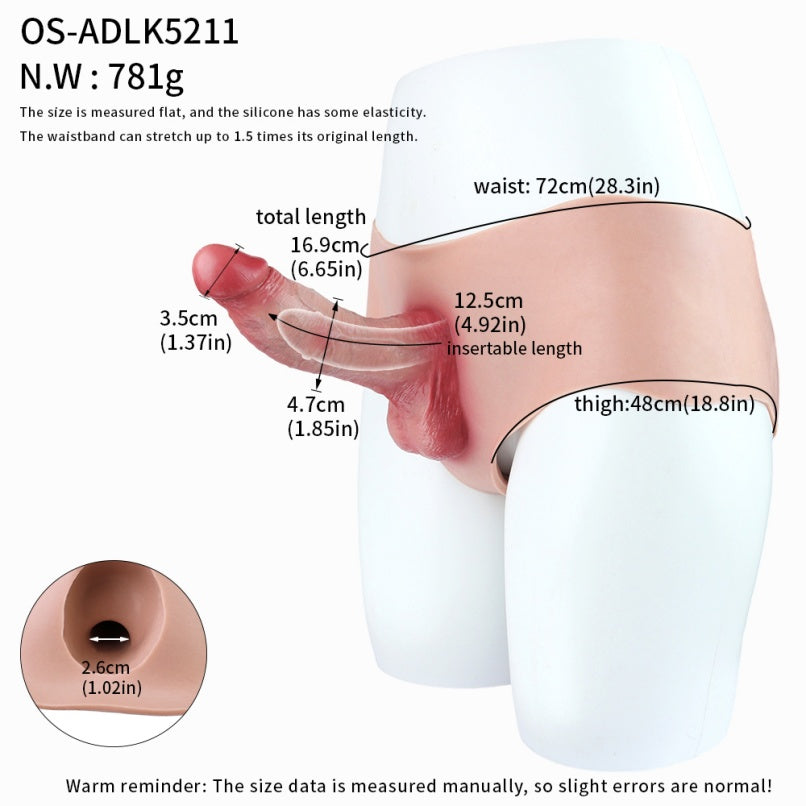 6.5 Inch Penis Sleeve Enlargement – Silicone Device for Physical ED Improvement