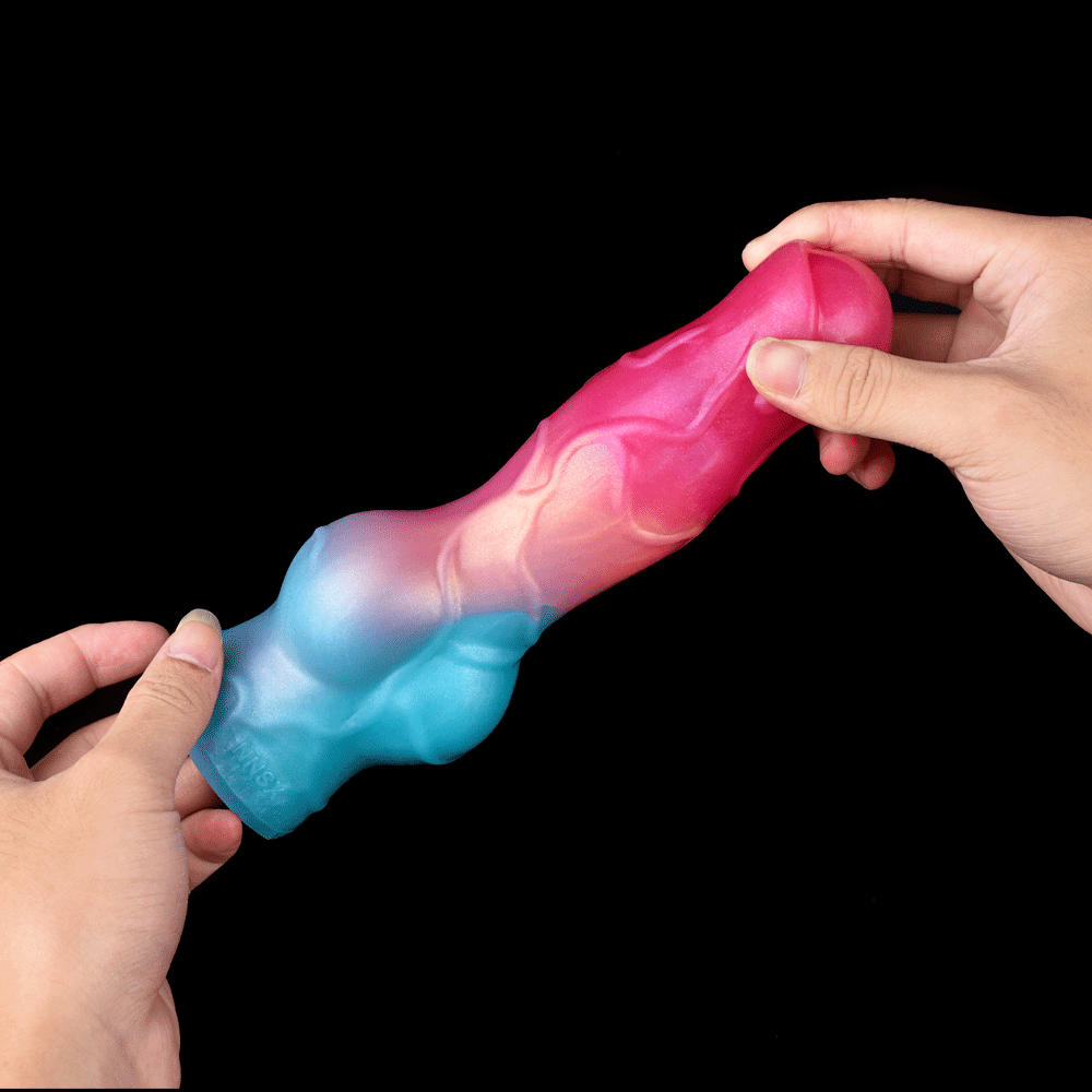 Fantasy Canine Simulation Penis Sleeve - Male Penis Enlargement and Expansion Sex Toys for Man