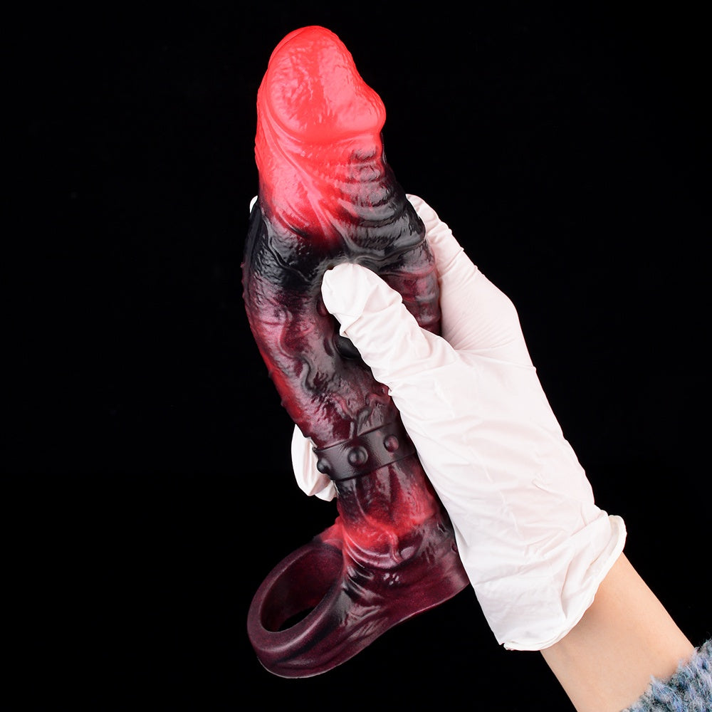 6-Zoll-Penis-Extender mit Vibration – Intelligente Sexhilfe für dreifaches Vergnügen
