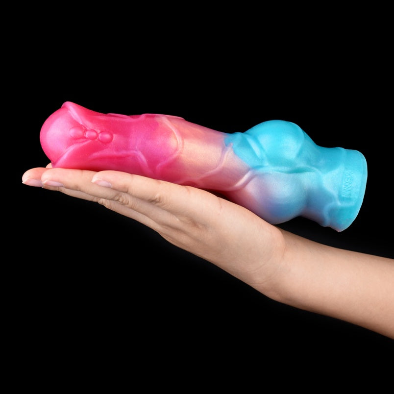 Fantasy Canine Simulation Penis Sleeve - Male Penis Enlargement and Expansion Sex Toys for Man