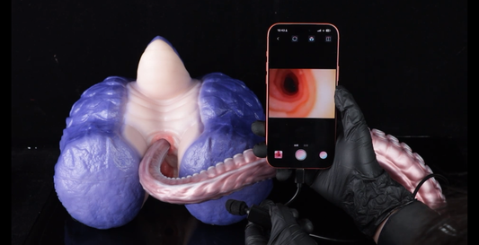 Endoscope Sex Toy Review: Domlust 25" Visual Tentacle Dildo with Internal Camera Tested