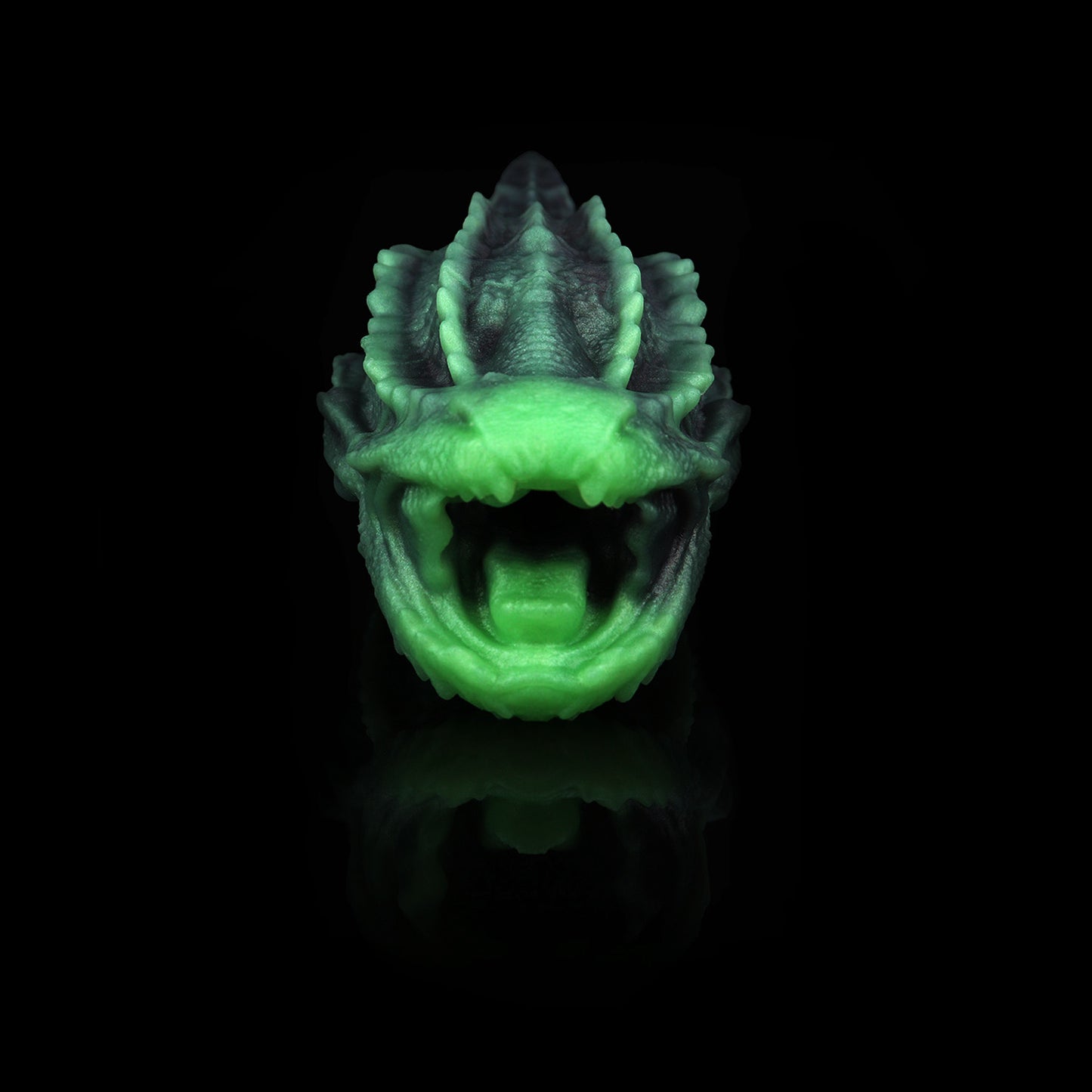 Alien Creature Mouth Pocket Pussy – Glow-in-the-Dark Fantasy Stroker | Platinum Silicone