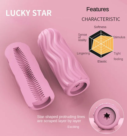 Silicone Pocket Pussy Male Masturbation Cup - Realistic Vagina Blowjob Sex Toy for Men