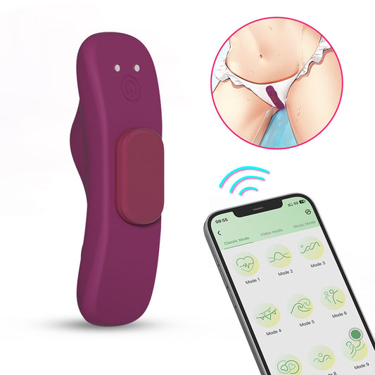App Controlled Vibrating Panty Sex Toy - Wearable Clit Stimulator G Spot Vibrator