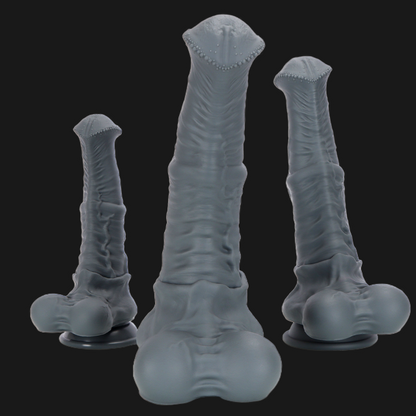 Riesiger Pferdedildo-Buttplug - Realistischer Tier-Monsterdildo, Vagina-Prostata-Massagegerät