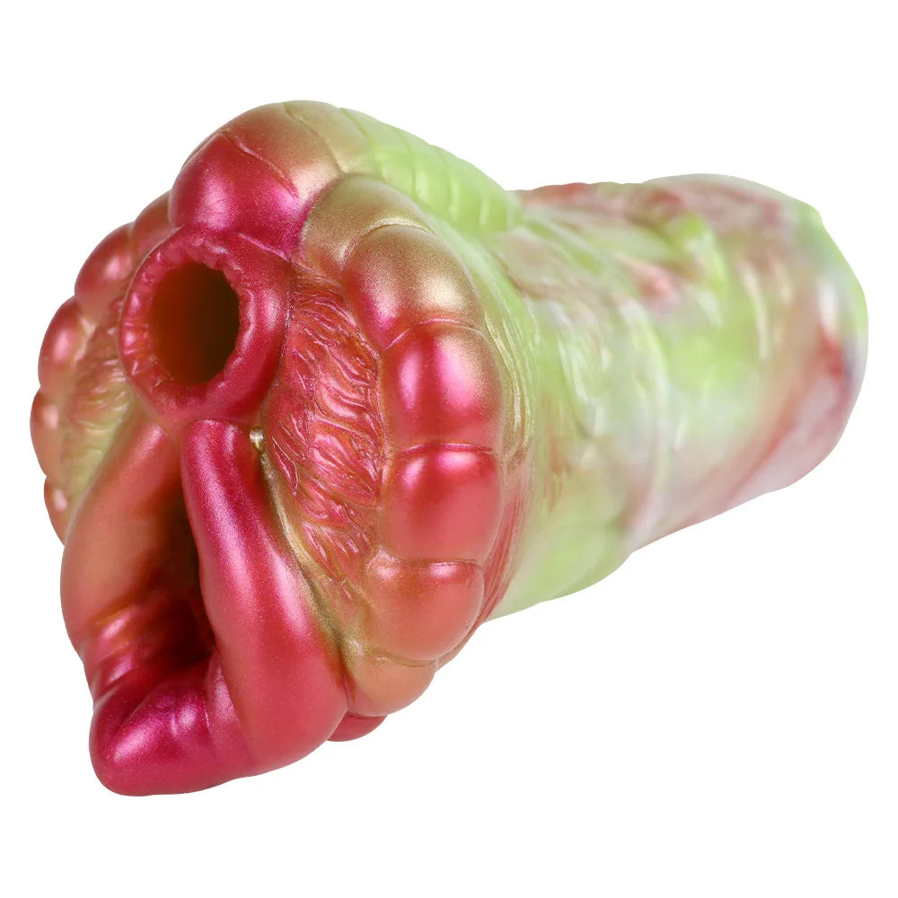 Monster Vagina Pocket Pussy Masturbation Cup - Silicone Exotic Penis Trainer Male Sex Toy