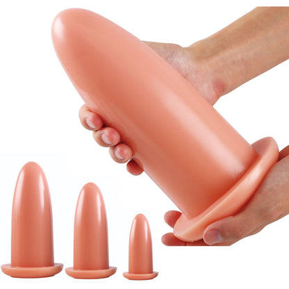 Missile Anal Dildo Butt Plug - Big Girth Anal Dilator Expander Male Female Sex Toy