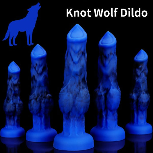 Plug anal godes animaux loup - Gode anal vaginal réaliste Monsterdildo SexToy Store