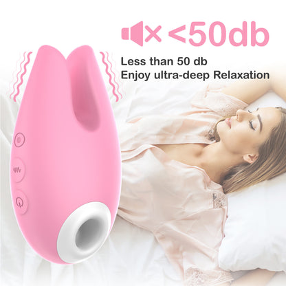 Clit Sucking Nipple Clamp Female Sex Toys - Vibromasseur clitoridien extra silencieux