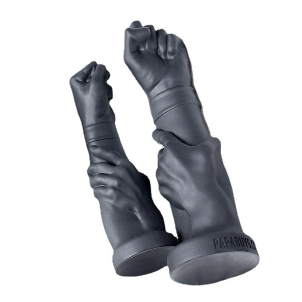 Huge Black Anal Dildo Butt Plug - Lifelike Fist Silicone Vaginal Anal Expander Sex Toy