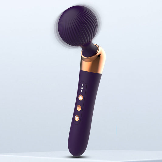Vibromasseur féminin à baguette magique incurvée - Stimulateur de clitoris de mamelon fantaisie - Jouets sexuels pour femmes