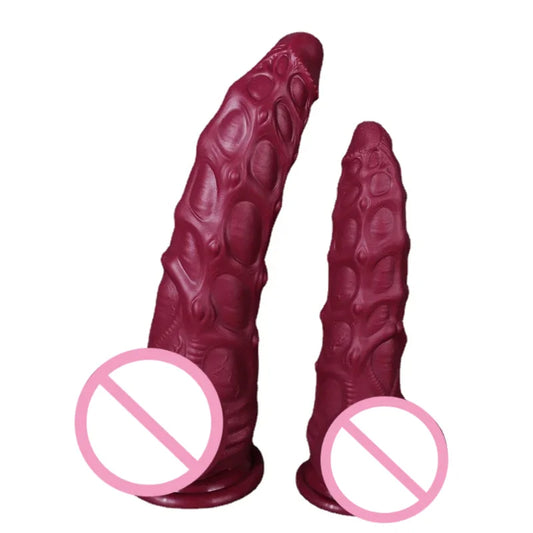 Exotic Monster Anal Dildo Butt Plug - Realistic Animal Tentacle Dildos Silicone Anal Toys