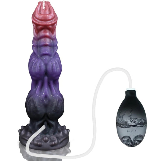 Riesiger Monsterdildo mit ejakulierendem Analplug – Exotisches, spritzendes Tierdildo-Sexspielzeug