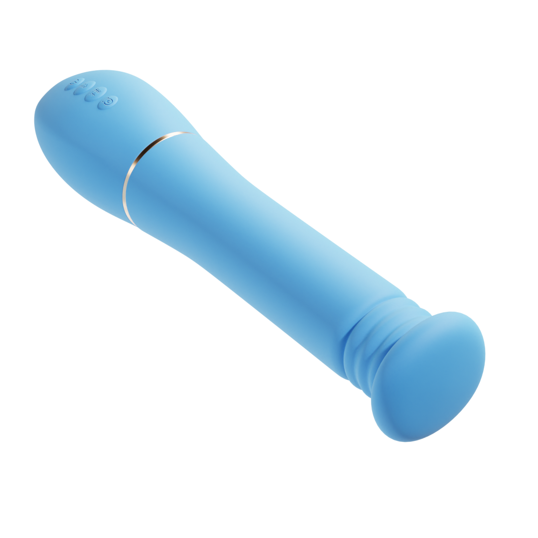 Endoskop-Vibrator, Sexspielzeug für Frauen – App-gesteuerter 3-in-1-Stoßdildo mit Vibration, Fantasie
