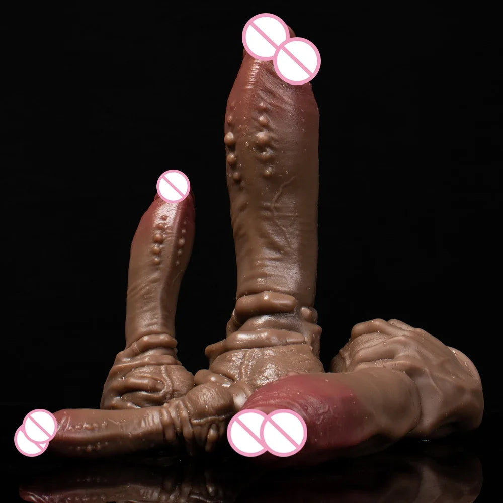 Exotic Ebony Anal Dildo Butt Plug - Knotted Realistic Monster Didlos F Domlust Exotic Ebony Anal Dildo Butt Plug - Knotted Realistic Monster Didlos F Domlust