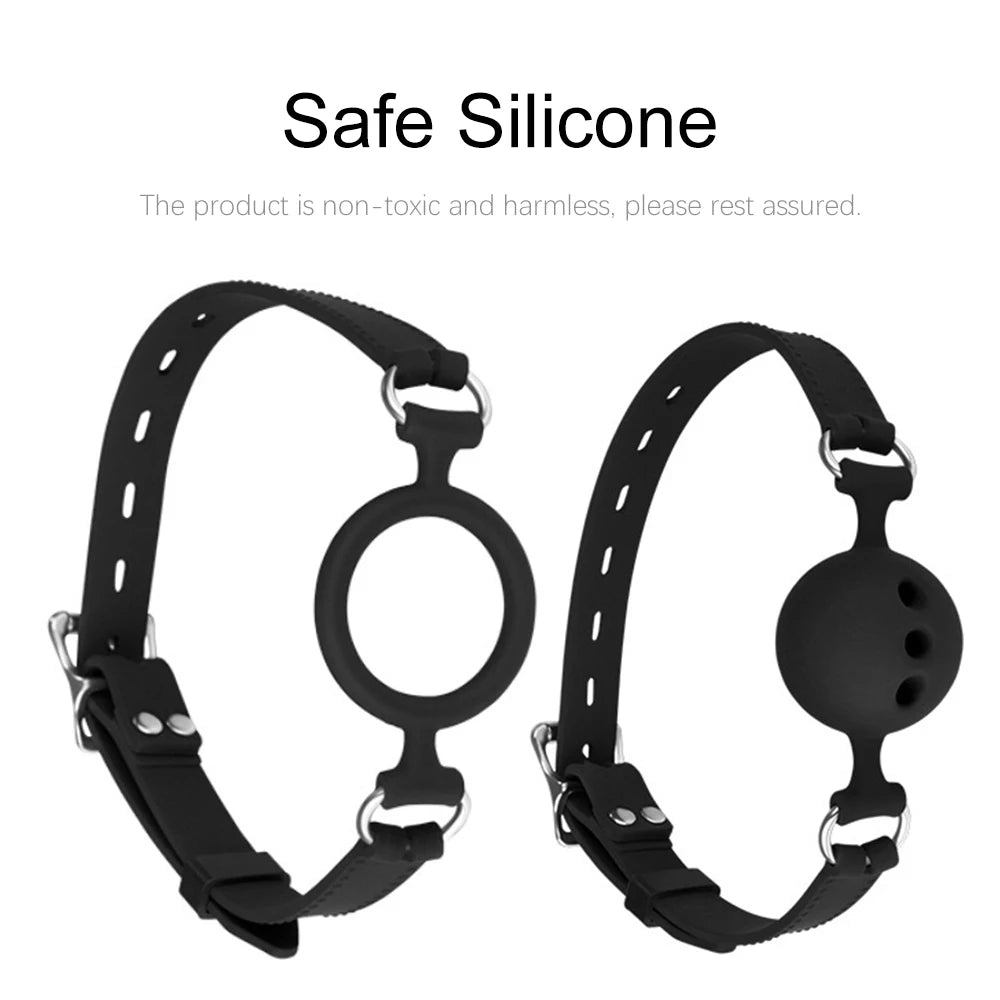 Oral Sex Ball Gag Adult Toy - Flirting Bondage BDSM Restraints Couple Sex Toys