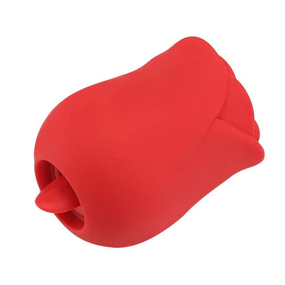 Jouet rose pour lécher la langue et sucer le clitoris - Vibromasseur portable pour femme