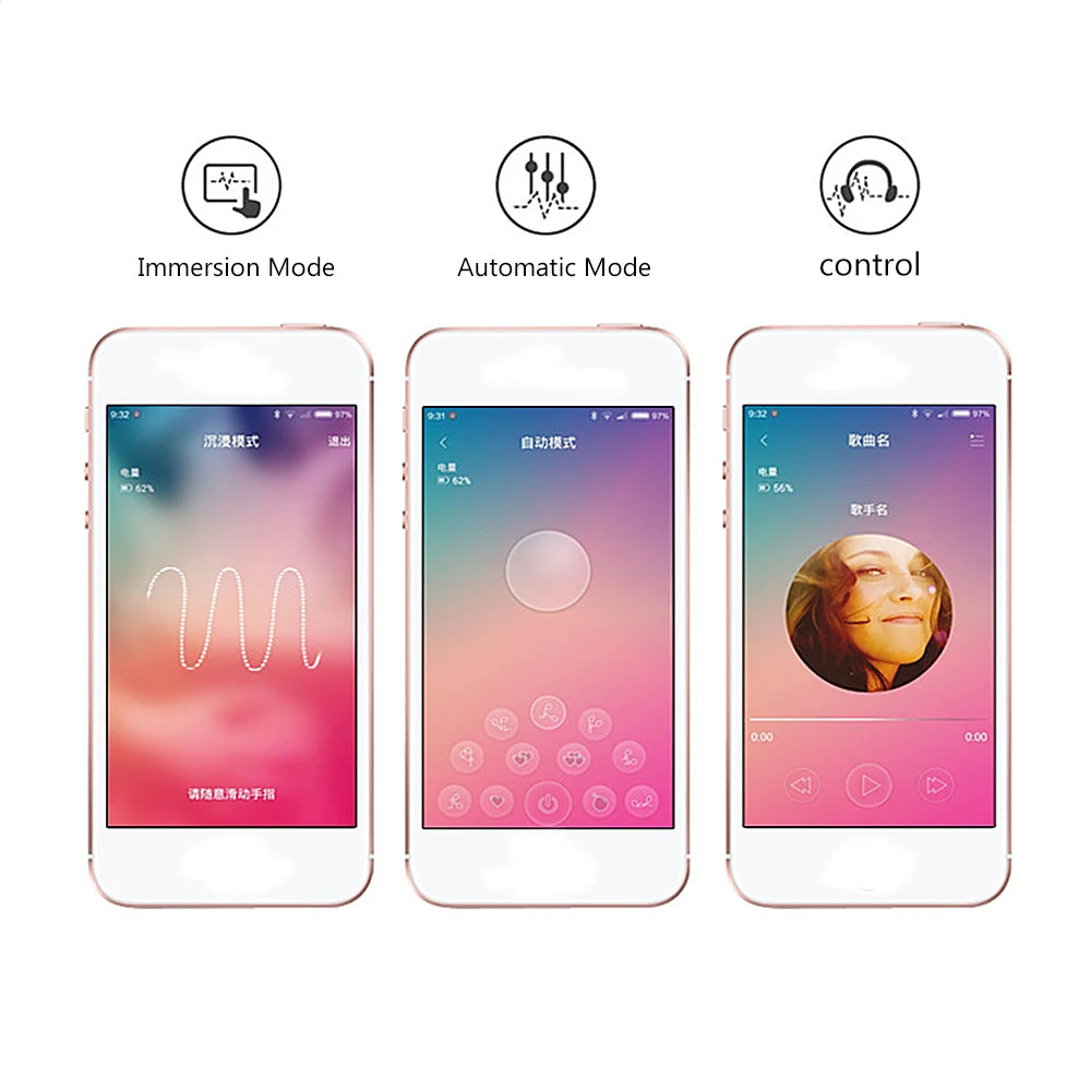 APP Controlled Vibrating Panties - Extra Remoter Bluetooth Vibrator Cl Domlust APP Controlled Vibrating Panties - Extra Remoter Bluetooth Vibrator Cl Domlust