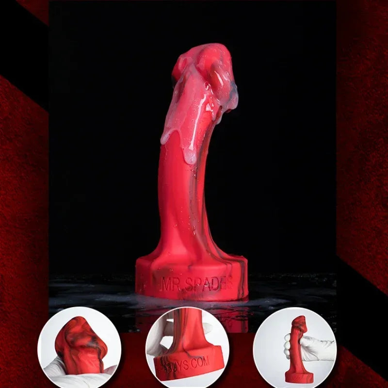 Big Glans Realistic Dildos Butt Plug - Silicone Exotic Anal Dildo Vagina Prostate Massager