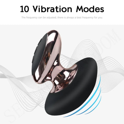 Handheld Clit Simulator - 10 Vibrating G Spot Clitoral Vibrator Nipple Toys