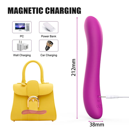 Classic G Spot Vibrator - Vibrating Anal Dildo Prostate Massager Sex Toy