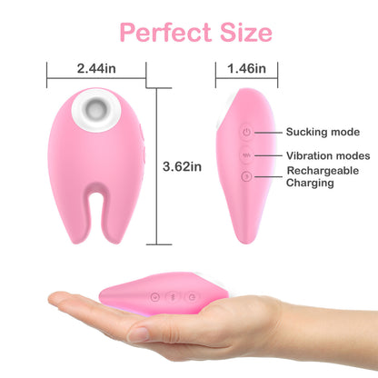 Clit Sucking Nipple Clamp Female Sex Toys - Vibromasseur clitoridien extra silencieux