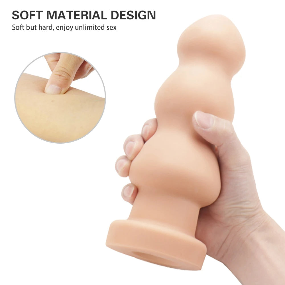 Gros gode anal godemichet anal - Plug anal en silicone de qualité supérieure dilatateur jouets sexuels pour femmes