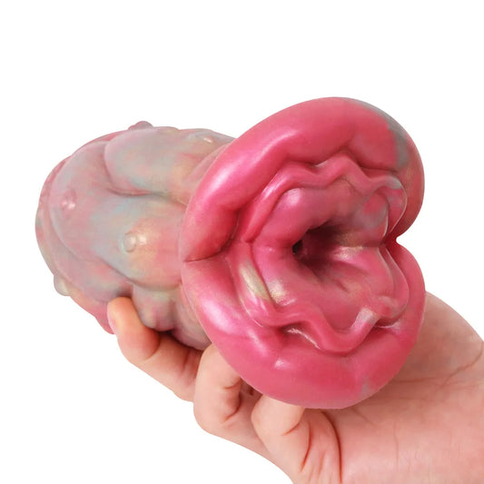 Exotic Silicone Pocket Pussy Male Sex Toys - Flower Oral Sex Vagina Mens Masturbator