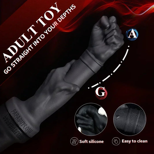 Fist Dildos & Arm Sex Toys Platinum Silicone Fisting Toys | Domlust Fist Dildos & Arm Sex Toys Platinum Silicone Fisting Toys | Domlust