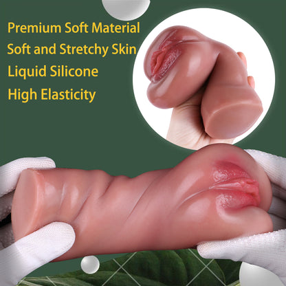 Poupée masturbatrice de poche grandeur nature - Jouets sexuels réalistes pour hommes avec pénis vaginal et fellation