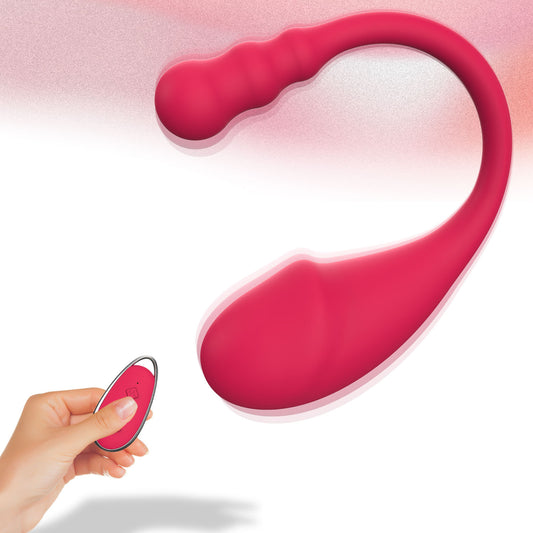 Remote Control Vibrating Panty Egg - Double End G Spot Anal Beads Prostate Massager