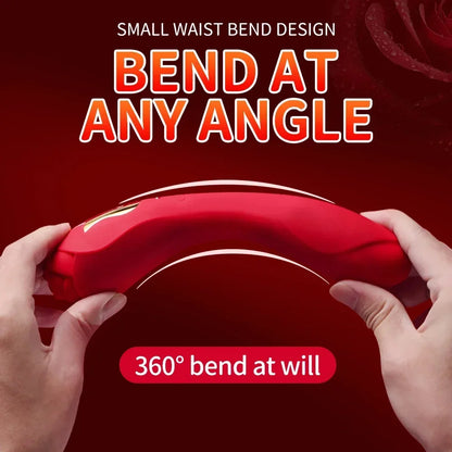 Vibrating Dildos G Spot Clit Stimulator - Dual End Dildo Vibrator Bendable Female Sex Toys