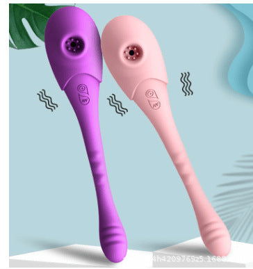 Clit Sucker Finger Prostate Massager - Double End Clitoral G Spot Vibr Domlust Clit Sucker Finger Prostate Massager - Double End Clitoral G Spot Vibr Domlust