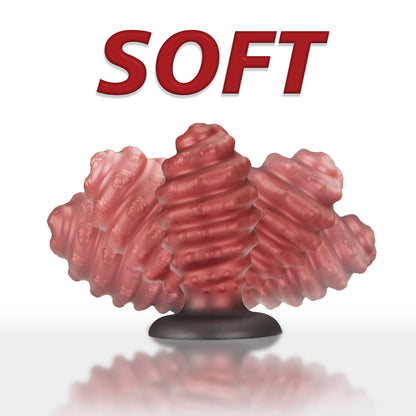 Pineapple Fantasy Anal Dildo Butt Plug - Gewinde Monsterdildo Silikon Sexspielzeug für Männer Frauen