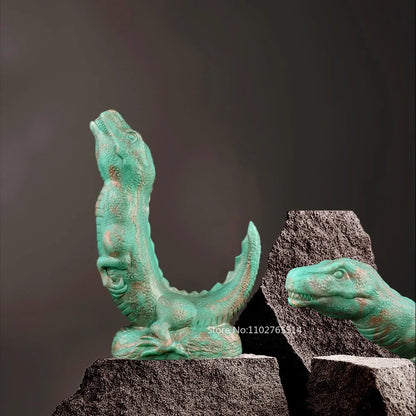 Strapless Dinosaur Monster Dildo Butt Plug - Exotic Realistic Silicone Anal Dildos Female Sex Toy