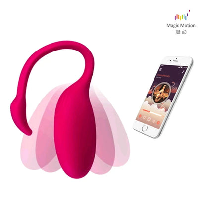 Oeuf de culotte vibrante contrôlée par application - Vibromasseur point G Stimulateur de clitoris Jouets sexuels féminins